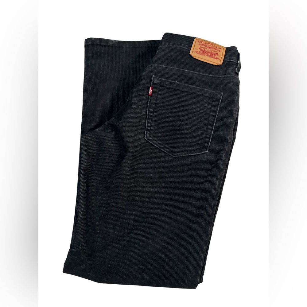 Levi's Women's Black Corduroy Flare Pants